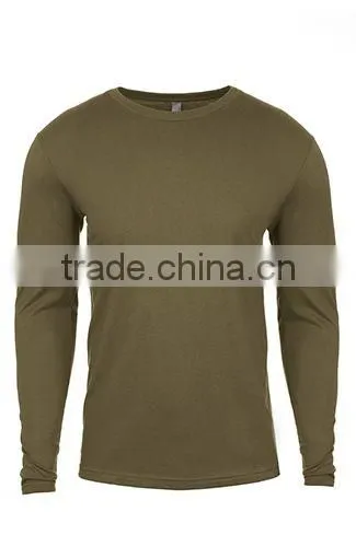 Next Level Apparel Men's Premium Fitted Long Sleeve Crew Shirt - Made From 100% Combed Cotton Jersey and Comes With Your Logo. photo-5