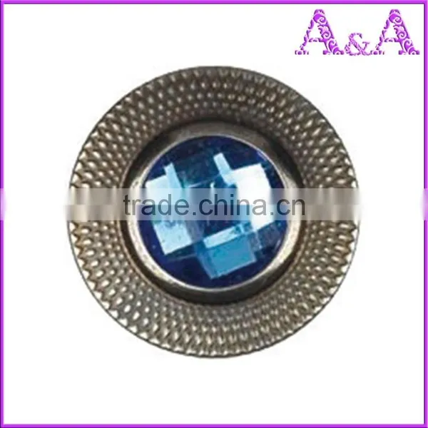Custom Stone Jeans Buttons With Rhinestone for Apparel Various Designs Customized photo-4
