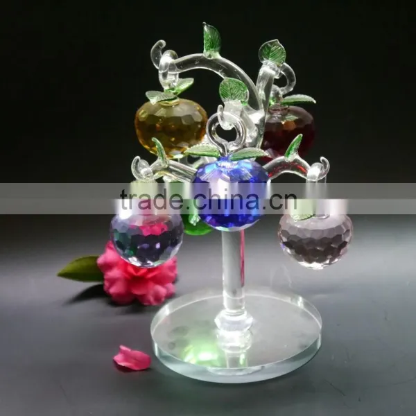 Unique Crystal Apple Treefor Wedding Gift and Home Decoration photo-4