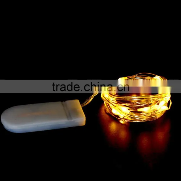 2M 20 LEDs Mini Led String Lights With Cr2032 Batteries for Holiday Party photo-4