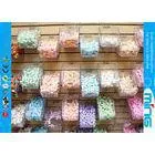 Supermarket Clear Acrylic Display Stands Cases , Taffy Slatwall Containers