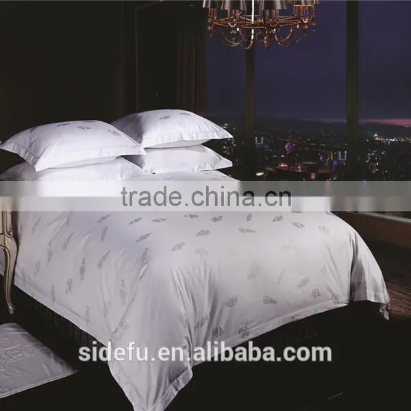 Luxury Hot Sell Jacquard Hotel Bed Linen Bedding Set photo-3
