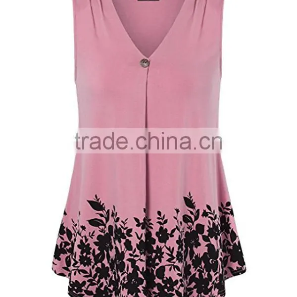 Women's Fair Trade Blank Distressed Lady Flow Blouse photo-2