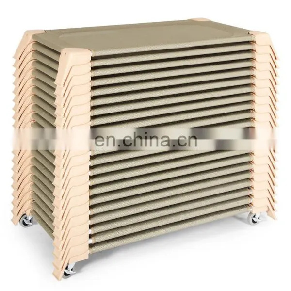 Children Use Indoor Cots Folding Camping Bed For Kindergarten photo-2