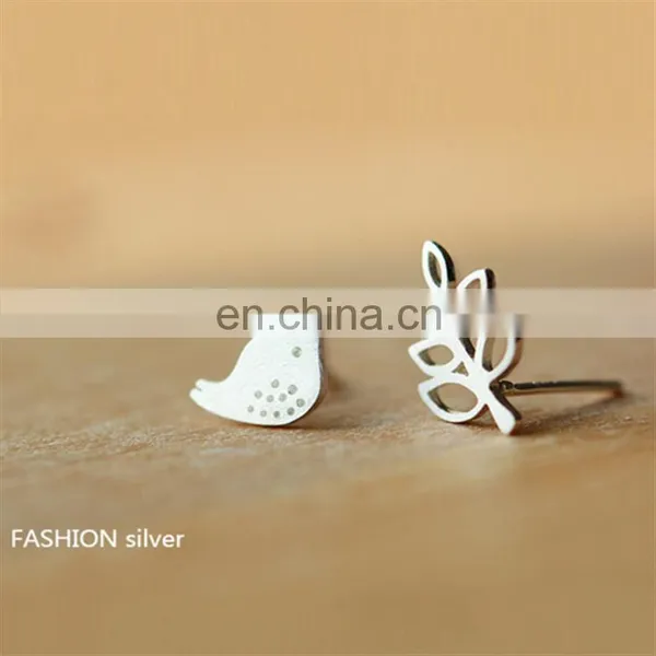 Cute Animal Stud Earrings 925 Sterling Silver Earring for Christmas Gift photo-4