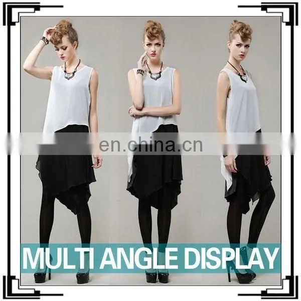 Wholesale Latest Fashion Sleeveless Two Piece Women Dress 2016 Dress