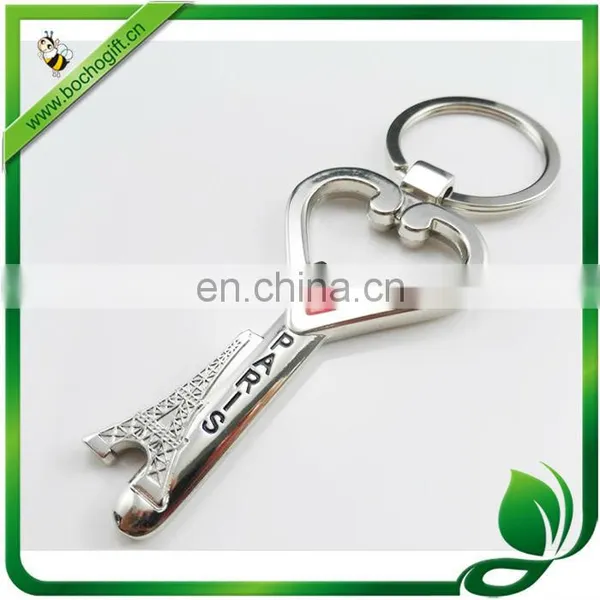 Metal Pairs Opener Keyring, Souvenir Keyring Opener for Pairs, Heart Shape Bottle Opener Keyring photo-2
