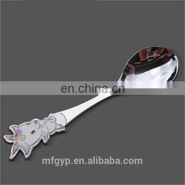 High Quality Baby Bulk Mini Metal Spoon photo-5