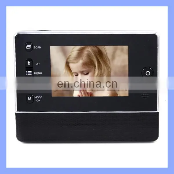 3 Inch LCD Digital Door Peephole Viewer 120 Degrees Camera Photo With Doorbell photo-6