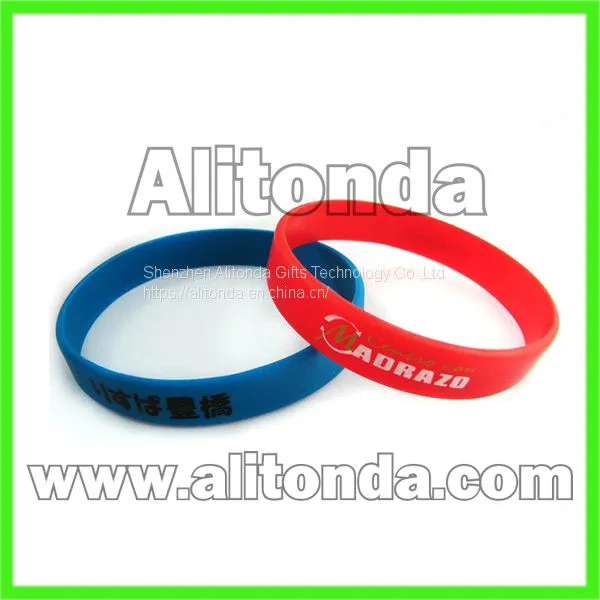Custom Soft Silicone Wrist Band for Sports Club School photo-2
