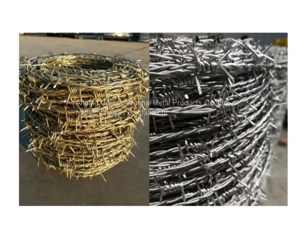 Reverse Twist Barbed Wire