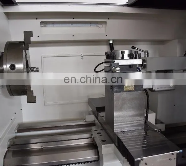 Automatic Probe Cutting Alloy Wheel Repair CNC Lathe CK6180W photo-2