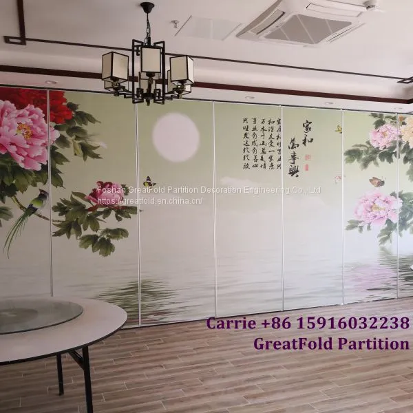 Australia Classroom Acoustic Accordion Door/Wall Wooden Soundproof Folding Door For Conference Room photo-4
