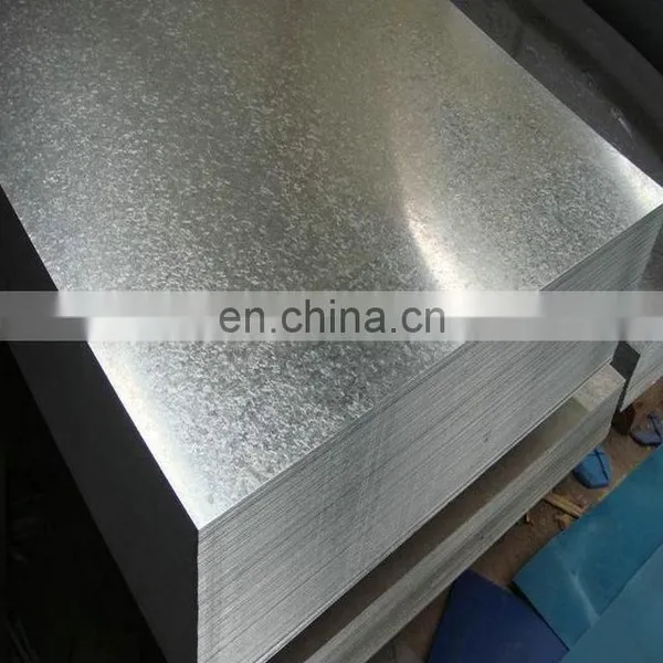 Hot Dipped Q195A/B/C Galvanized Steel Plate/sheet photo-3