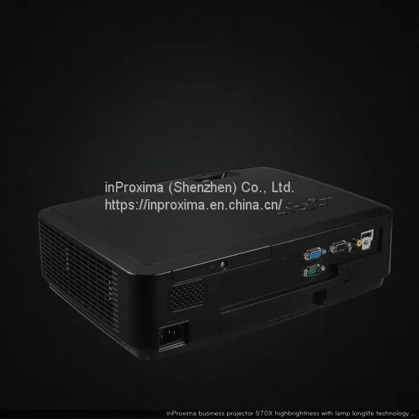 Inproxima 570X Outdoor Building Projector 4500 ANSI Lumen, Native 720p, 50000:1 High Contrast Ratio, 50000 Hours Lamp Life photo-4