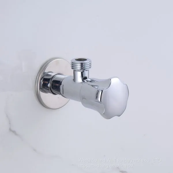Toilet Hot and Cold Triangle Valve Water Heater Water Stop Valve photo-5