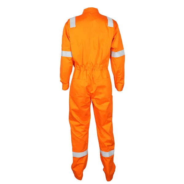 Anti-fire Long Sleeve Coveralls With Reflective Tape photo-3