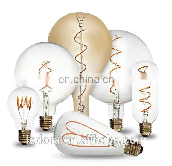 Edison Style Led Vintage Bulb E26 E27 2200k 2500k 2700k Dimmable 12v dc 120v 230v Led Light Bulb photo-2