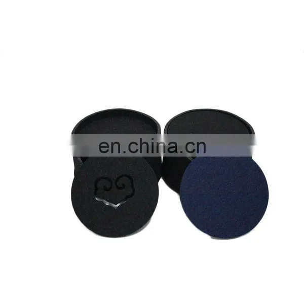 Promotional 4pcs Drink Absorbent Stone Beer Felt Cup Coaster Set Christmas Coasters photo-3