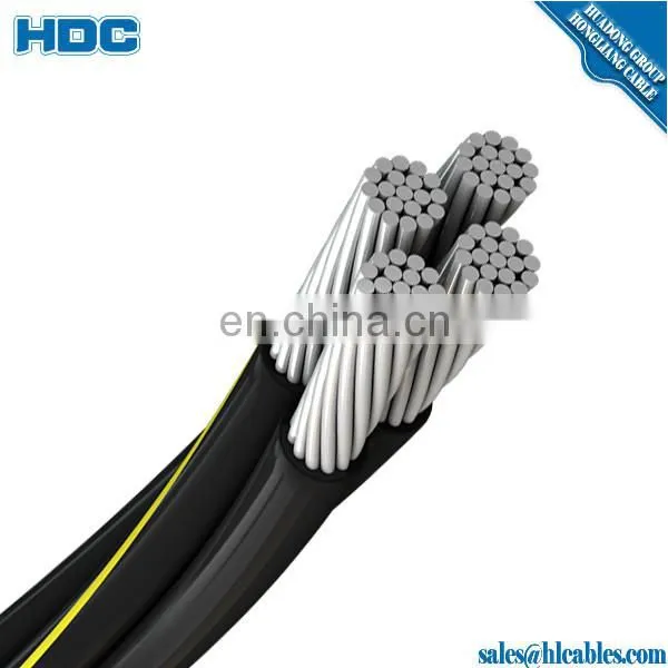 N FC33-209 Aluminium Cable 3 x 70mm2 + 56mm2 + 2x 16MM2 PE Insulation ABC Cable photo-6