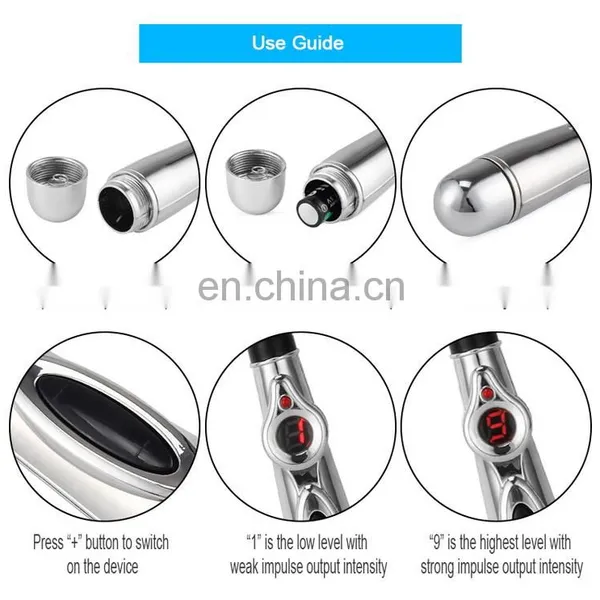 Portable Meridian Energy Health Care Body Massager Pen For Facial Skin Lifting photo-5