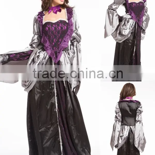 Walson Deluxe Women Medieval Costumes Retro Party Women Costume Medieval Dress for Sale photo-6