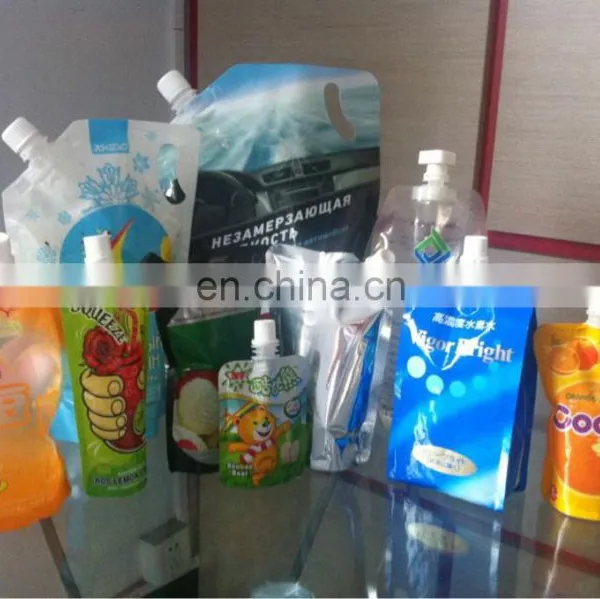 ZLD-1C Automatic Spout Pouch Spouted Liquid Detergent Pouch Filling and Capping Packaging Machine photo-6