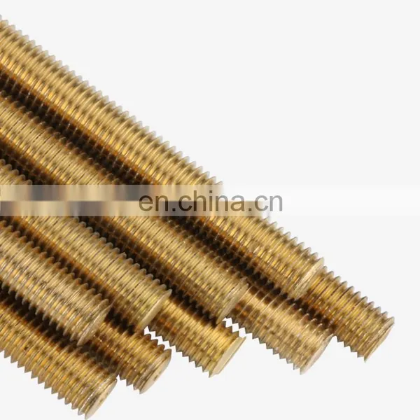 DIN975 Brass Copper All Thread Studs Full Threaded Rod photo-4