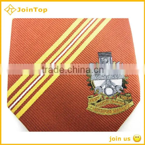 Fashion Woven Striped Silk Necktie photo-3