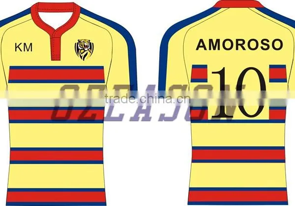 Sublimated Rugby Shirt,Custom Rugby League Jerseys photo-2