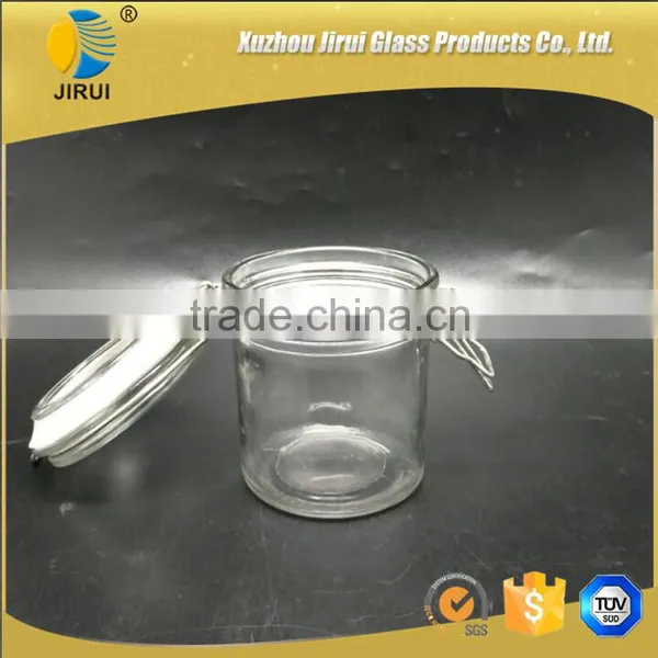250ml Clear Glass Food Jar With Clip Lid photo-2