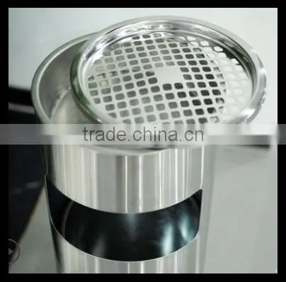 Round Stainless SteelWaste Bin