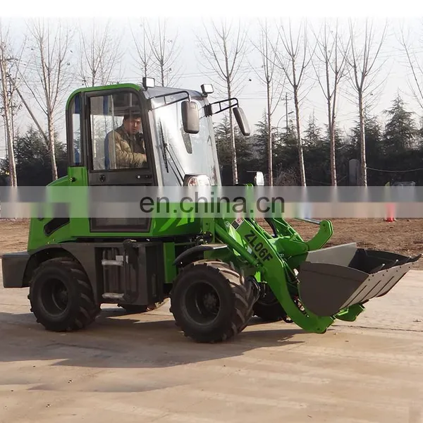 High Quality 800kgs 0.8 Ton CE Wheel Loader Stone Bucket Loader ZL08F photo-5