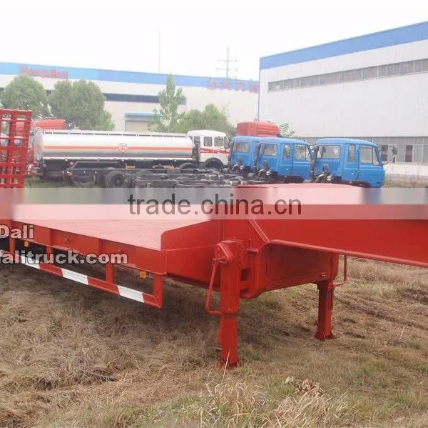 2 Axles Flatbed Semitrailer