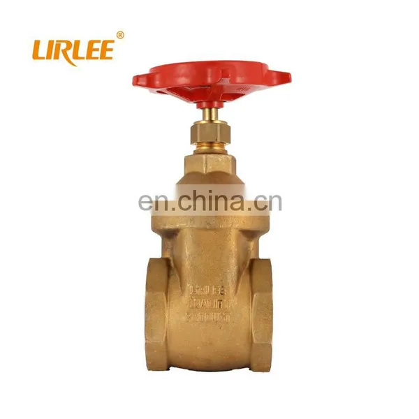 LIRLEE Durable Water Control Turning Handle Wheel Dn80 Thread Gate Valve photo-3