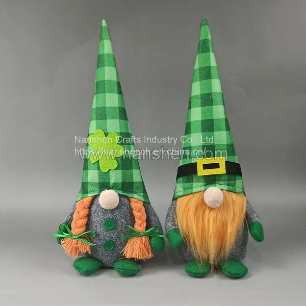 Handmade Scandinavian Tomte st Patrick’s Swedish Nisse Gnome photo-2
