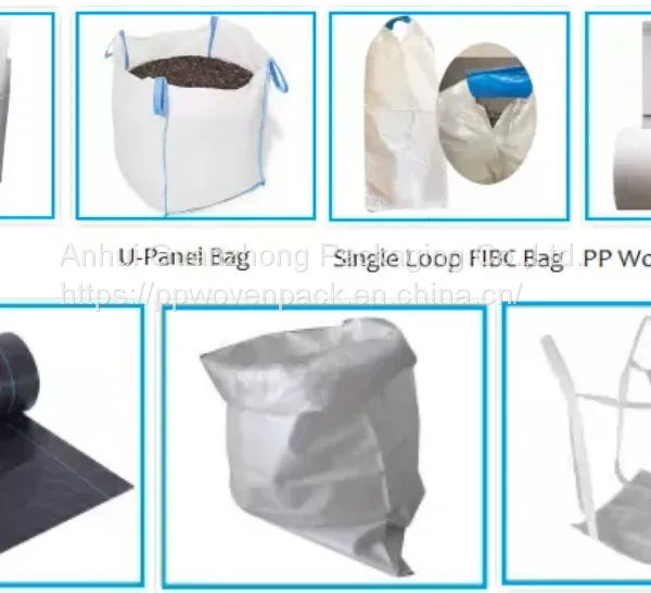 Top Skirt Flat Bottom 500 Kg 1000 Kg 1 Ton PP Woven Industry Big Bags Bulk Jumbo FIBC Ton Bag photo-2