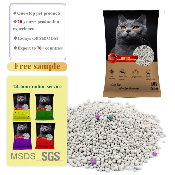 Pet Product: Hot Sell Bentonite Cat Litter photo-4