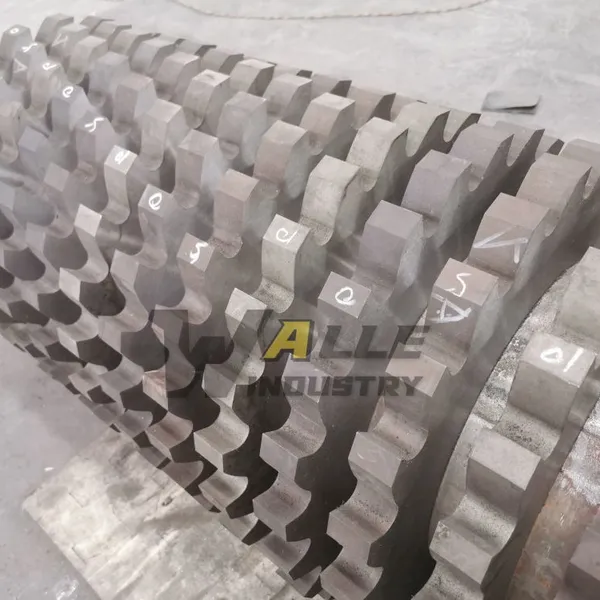 Cardboard Double Shaft Shredder Machine Paper Aluminum Cans Organic Waste Plastic Drum Twin Shaft Shredder photo-4
