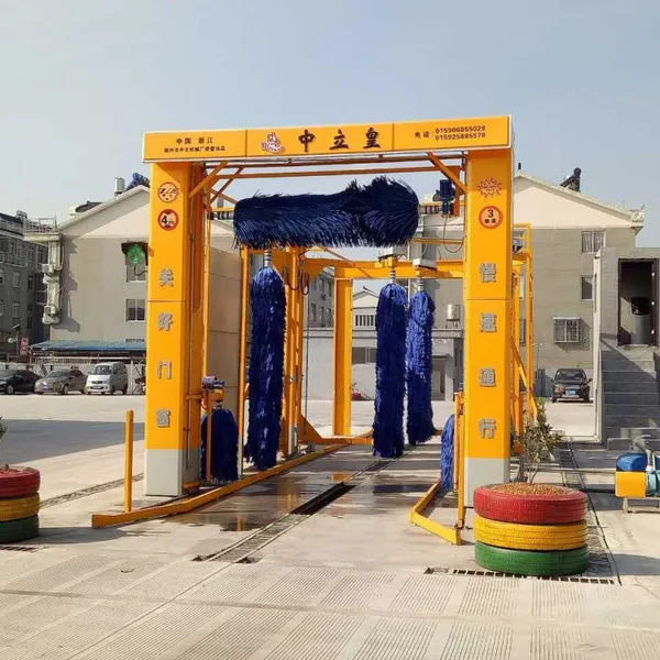 Channel Type Seven Brush Car Washing Machine