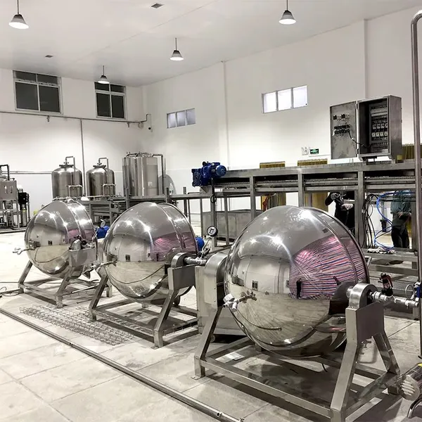 Automatic Popping Boba Production Line | Food-Grade Stainless Steel, 300-500kg/h, Customizable for Konjac Jelly/Tapioca Pearls photo-3