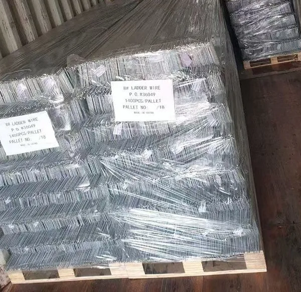 Wholesale High-Strength Hot Dipped Galvanized 220 Ladder Mesh Stainless Steel Wire Welded Bending for Masonry Wall Reinforcement photo-2