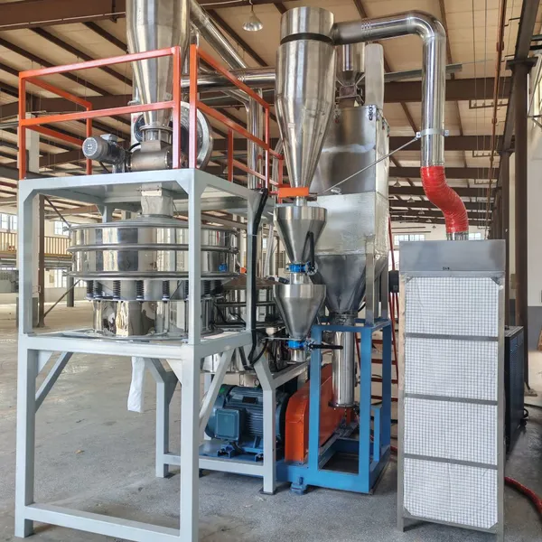 Liquid Nitrogen Plastic Cryogenic Grinding Machine, Originating From a Factory, Along With Other Manufacturers of Industrial Machinery and Equipment. photo-1