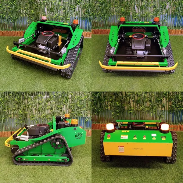 800mm Raupenfahrwerk, ferngesteuert, 60 Grad, Loncin 9,2kW Motor, Hangmäher photo-2