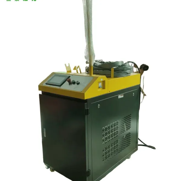 Portable Handheld 4 in 1 Fiber Laser Welding Cleaning Cutting Removing Machine for Metal High Quality HengSo Laser photo-2