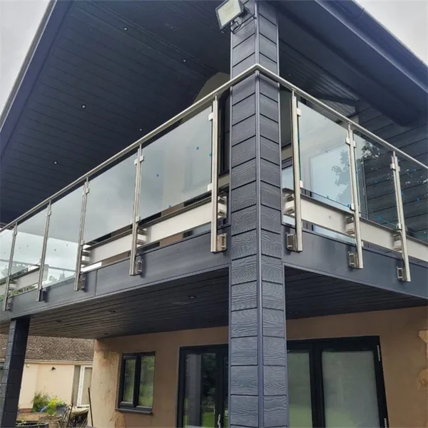 Glass Railing Post for Villas and Apartment Projects