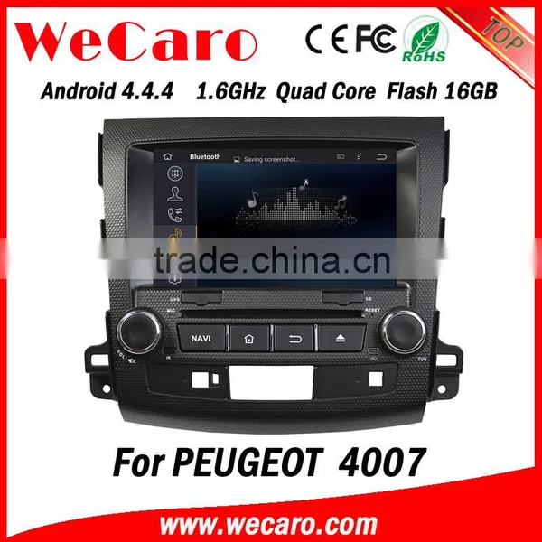 Wecaro WC-MO8063 Car Dvd Player for Peugeot 4007 Radio Android 4.4 3G Wifi Playstore photo-6