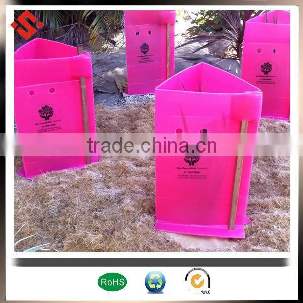 Garden Tree Corflute Plastic Corrugated Tree Guard Stand photo-5