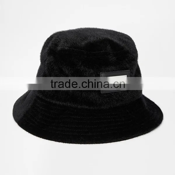 Online Shop Black Fur Russian Bucket Winter Hat photo-4