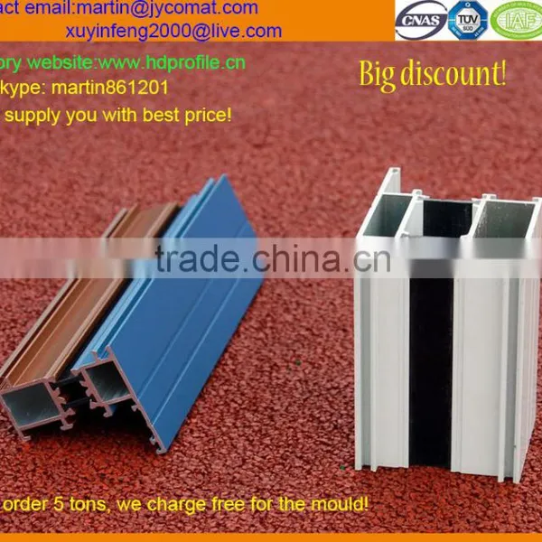 Aluminum Profile for Handrail/railing Aluminum Profile/aluminium Parapet photo-2